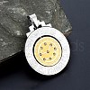 316L Surgical Stainless Steel Pendants PW-WGD7370-01-2