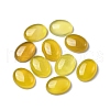 Natural Yellow Agate Cabochons G-A029-01-07-1