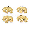 Ion Plating(IP) 201 Stainless Steel Pendants STAS-N098-203LG-2