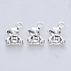 Tibetan Style Alloy Pendants TIBE-R316-046AS-RS-1