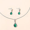 Alloy Cat Eye Jewelry Sets FS-WGA72DD-02-1