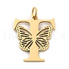 Ion Plating(IP) 201 Stainless Steel Pendants STAS-N103-184G-T-1