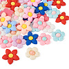 DIY Flower Cabochons Jewelry Making Finding Kit FIND-TA0002-45-12