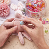  Jewelry 200Pcs 4 Style 1-Hole Transparent Acrylic Buttons TACR-PJ0001-04-14