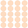 WADORN 20Pcs Copper Sheets KK-WR0001-24A-1