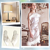 AHADERMAKER 2 Yards Fashion Ostrich Feather Cloth Strand Costume Accessories FIND-GA0003-68A-6