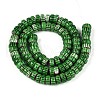 Handmade Millefiori Glass Beads Strands LAMP-T021-27B-06-2