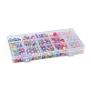 15 Styles Transparent Acrylic Beads TACR-FS0001-49-6