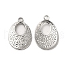 Non-Tarnish 304 Stainless Steel Pendant STAS-H212-22P-1