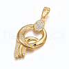 (Jewelry Parties Factory Sale)Brass Micro Pave Cubic Zirconia Jewelry Sets SJEW-F189-08G-3