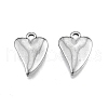 Non-Tarnish 201 Stainless Steel Pendants STAS-N099-12-3