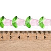 Transparent Glass Bead Strands GLAA-K070-02H-4