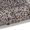 Natural Fluorite Beads Strands G-RM2025-D50-2x2mm-B-2