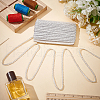 Polyester Thread & Filigree Braided Lace Trim OCOR-WH0097-13A-4