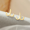 S925 Sterling Silver Stud Earrings WG164A3-13-1