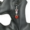 Iron Dangle Earrings EJEW-FS00023-3
