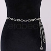 Rectangle Alloy Crystal Rhinestone Link Chain Waist Belly Chains for Women FS-WG46C0E-04-1