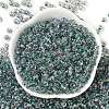 Transparent Inside Colours Glass Seed Beads SEED-A032-04W-2