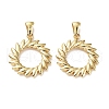 304 Stainless Steel Pendants STAS-P329-11G-1