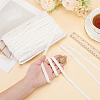 Flat Polyester Wide Elastic Cord OCOR-WH0100-22B-3