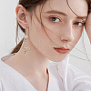 Beebeecraft 50Pcs 304 Stainless Steel Leverback Earring Findings STAS-BBC0005-30-6