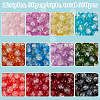 FINGERINSPIRE 600Pcs 12 Colors Transparent Crackle Baking Painted Glass Beads Strands DIY-FG0006-66-4