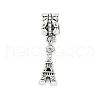 Rack Plating Brass European Dangle Charms KK-R200-02AS-01-1