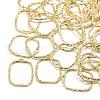 Brass Open Back Bezel Pendants KK-N200-042-2