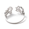 304 Stainless Steel Open Cuff Rings RJEW-Q808-03A-P-3