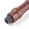 Pear Wood Handle AJEW-WH0121-35C-2