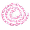 Handmade Opaque Acrylic Cable Chains KY-N014-001I-2