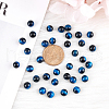 ARRICRAFT Natural Blue Tiger Eye Bead Strands G-AR0002-52-4