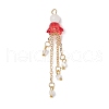 Glass Pendants PALLOY-JF04007-3