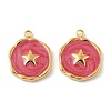 304 Stainless Steel Enamel Charms STAS-U057-14G-03-1