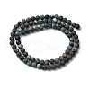 Natural HuBei Turquoise Beads Strands G-RM2025-A41-4mm-3