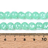 Baking Paint Glass Beads Strands DGLA-N015-8mm-07-4