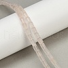 Natural Rose Quartz Beads Strands G-G202-A01-01-1