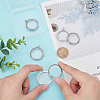 Unicraftale 4Pcs Stainless Steel Locket Pendants STAS-UN0061-63A-5