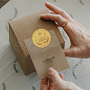Self Adhesive Gold Foil Embossed Stickers DIY-WH0211-130-6