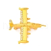 Zinc Alloy Crystal Rhinestone Brooch JEWB-U010-03G-03-1