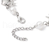 Ocean Series Alloy Link Bracelets BJEW-JB11840-6