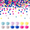 6 colors Opaque Acrylic Beads MACR-TA0001-58-1