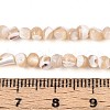 Natural Trochid Shell/Trochus Shell Beads Strands SSHEL-N040-10-4