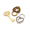 Tibetan Style Alloy Pendants TIBEP-TA0002-35-4
