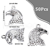 SUNNYCLUE 50Pcs Tibetan Style Zinc Alloy Pendants FIND-SC0006-30-2