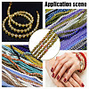 GOMAKERER 2 Strands Natural Unakite Beads Strands G-GO0001-57-7