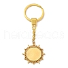 304 Stainless Steel Keychains STAS-D373-06G-1