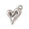 304 Stainless Steel Pendants STAS-H477-04A-P-1