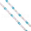 Synthetic Turquoise & Glass Seed & Plastic Beaded Children's Eyeglasses Chains AJEW-EH00398-4