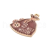 Western Cowboy Theme Alloy Enamel Pendants FIND-V001-04G-06-2